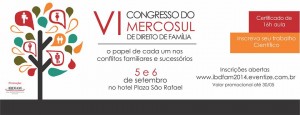 VI Congresso Mercosul - IBDFAM - 2014
