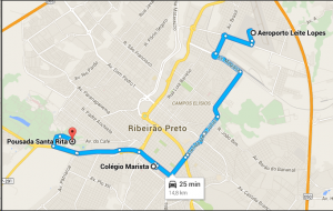 Aeroporto-Escola Marista-Pousada Santa Rita